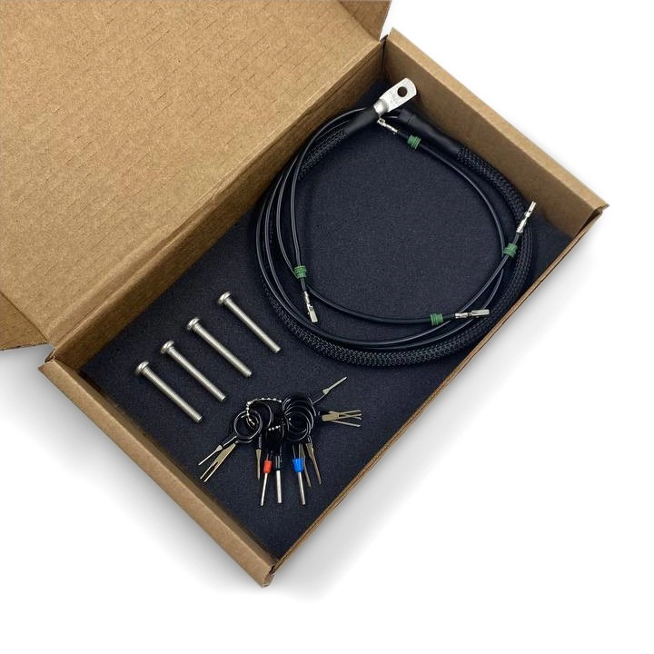 QCM Коса заземления катушек зажигания для VAG GEN3 (1.8T/2.0T) черный