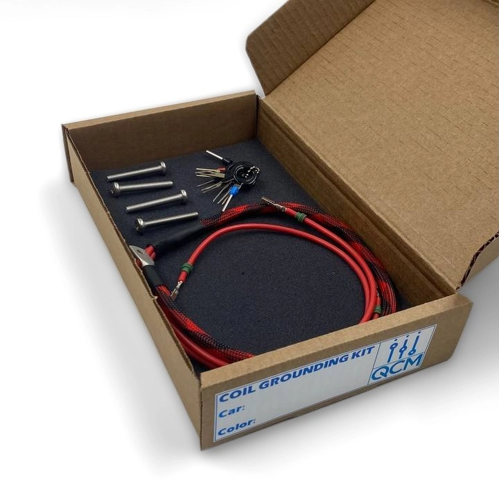 QCM Коса заземления катушек зажигания для VAG GEN3 (1.8T/2.0T) красный