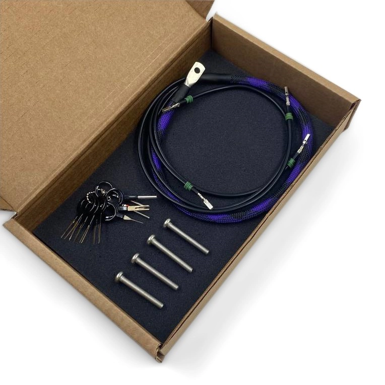 QCM Коса заземления катушек зажигания для VAG GEN3 (1.8T/2.0T) фиолетовый